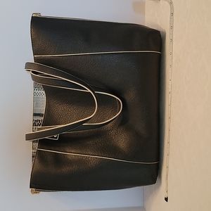 Laundry By Shelli Segal Black Tote Bag